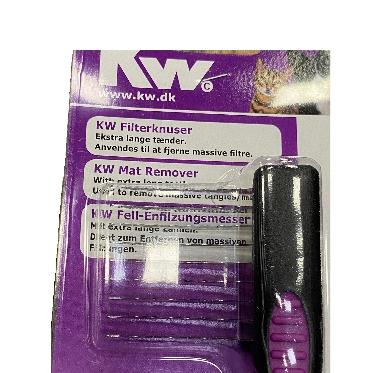 KW Smart Filterknuser Ekstra lange tænder